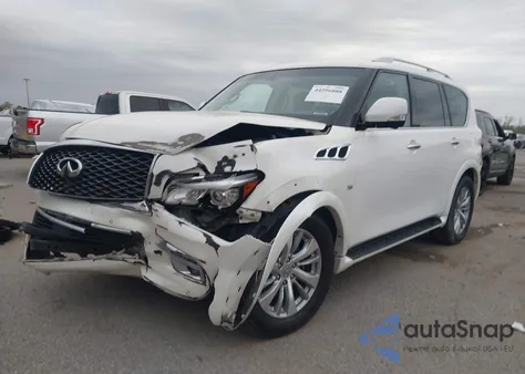 2017 Infiniti Qx80 из США, поврежденный, VIN JN8AZ2NF1H9645741
